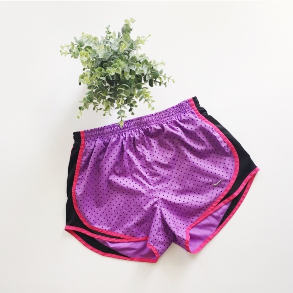 💜Nike Dri-Fit Tempo Polka Dot Athletic Shorts💜